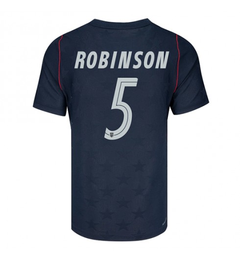 Yhdysvallat Antonee Robinson #5 Vieraspaita MM-kisat 2026 Lyhythihainen Yhdysvallat Antonee Robinson #5 Vieraspaita MM-kisat 2026 Lyhythihainen